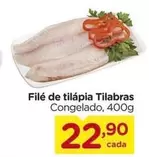 Oferta de De   - Filé De Tilápia Tilabras por R$22,9 em Carrefour