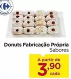 Oferta de Sabores - Donuts Fabricação Própria por R$3,9 em Carrefour