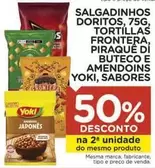 Oferta de Yoki - Salgadinhos Doritos, Tortillas em Carrefour