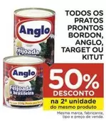 Oferta de Anglo - Bordón - Todos Os Pratos Prontos, Anglo, Target Ou Kitut em Carrefour