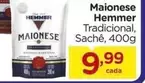 Oferta de Hemmer - Maionese por R$9,99 em Carrefour