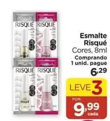 Oferta de Risqué - Esmalte por R$6,29 em Carrefour