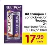 Oferta de Neutrox - Kit Shampoo + Condicionador por R$17,99 em Carrefour