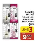 Oferta de Risqué - Esmalte por R$6,29 em Carrefour