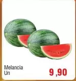 Oferta de Melancia Un por R$9,9 em Spani Atacadista