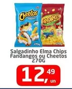 Oferta de Elma Chips - Salgadinho Fandangos Ou Cheetos por R$12,49 em Tenda Atacado