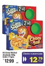 Oferta de Choco Boll - Cereal Matinal - Kit Alcafoods 500g Gratis 1 Tipeja por R$1299 em Fort Atacadista