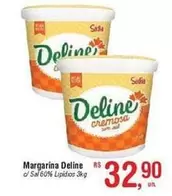 Oferta de Deline - Margarina por R$32,9 em Fort Atacadista