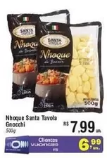 Oferta de Nhoque Santa Tavola Gnocchi por R$7,99 em Fort Atacadista