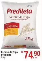 Oferta de Predilecta - Farinha De Trigo por R$74,9 em Fort Atacadista