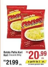 Oferta de Crocante - Kari - Batata Palha por R$21,99 em Fort Atacadista