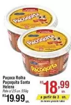 Oferta de Paçoca -  Rolha Paçoquita Santa Helena por R$19,99 em Fort Atacadista