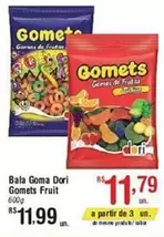 Oferta de Dori - Bala Goma Gomets Fruit por R$11,79 em Fort Atacadista