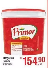 Oferta de Primor - Margarina por R$154,9 em Fort Atacadista