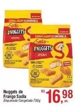 Oferta de Sadia - Nuggets De Frango por R$16,98 em Fort Atacadista