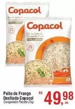 Oferta de Copacol - Peito De Frango Desfiado por R$49,98 em Fort Atacadista