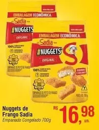 Oferta de Sadia - Nuggets De Frango por R$16,98 em Fort Atacadista