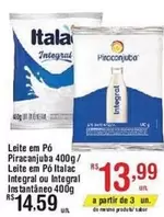 Oferta de Piracanjuba - Ital - Leite Em Pó por R$13,99 em Fort Atacadista