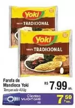 Oferta de De   - Yoki - Farofa De Mandioca por R$7,99 em Fort Atacadista