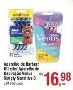 Oferta de Gillette - /aparelho - Aparelho De Barbear De Depilação por R$16,98 em Fort Atacadista