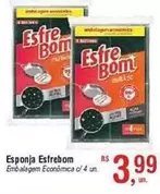 Oferta de EsfreBom - Esponja por R$3,99 em Fort Atacadista