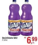 Oferta de Uau - Desinfetante por R$6,99 em Fort Atacadista