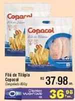 Oferta de Copacol - Filé De Tilápia por R$37,98 em Fort Atacadista