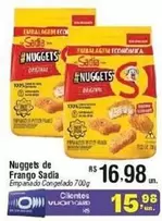 Oferta de Sadia - Nuggets De Frango por R$16,98 em Fort Atacadista