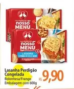 Oferta de Perdigão - Lasanha por R$9,9 em Atacadão