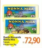 Oferta de Nita - Nonna  - Queijo Mussarela por R$72,9 em Atacadão