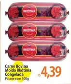 Oferta de Pacote - Carne Bovina Moída Rkotima Congelada por R$4,39 em Atacadão