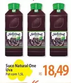 Oferta de Natural - natural one uva - Suco por R$18,49 em Atacadão