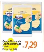 Oferta de Carinho - Queijo Mussarela  Resfriado por R$7,29 em Atacadão