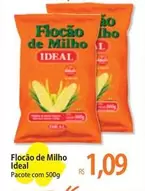 Oferta de De   - Flocao De Milho Ideal por R$1,09 em Atacadão