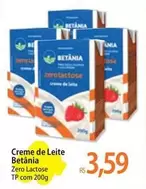 Oferta de Betânia - Creme De Leite por R$3,59 em Atacadão