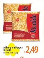 Oferta de Kicaldo - Milho Para Pipoca por R$2,49 em Atacadão