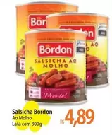 Oferta de Bordon - Salsicha por R$4,89 em Atacadão