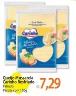 Oferta de Carinho - Fatiado - Queijo Mussarela  Resfriado por R$7,29 em Atacadão