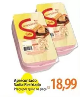 Oferta de Sadia - Apresuntado Resfriado por R$18,99 em Atacadão