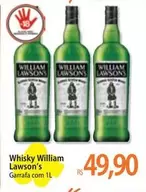 Oferta de William Lawson's - Whisky por R$49,9 em Atacadão