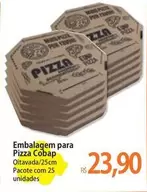 Oferta de Pacote - Cobap - Embalagem Para Pizza por R$23,9 em Atacadão