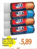 Oferta de Gol - f - Saco De Lixo por R$5,89 em Atacadão