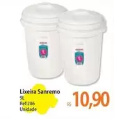 Oferta de Sanremo - Lixeira por R$10,9 em Atacadão