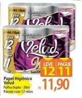 Oferta de Velud - Papel Higiênico por R$11,9 em Atacadão