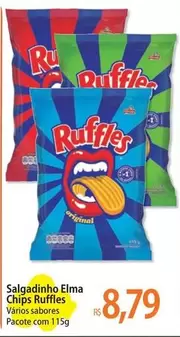 Oferta de Ruffles - Salgadinho Elma Chips por R$8,79 em Atacadão