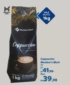 Oferta de Member's Mark - Memeber's Mark - Cappuccino por R$39,98 em Sam's Club