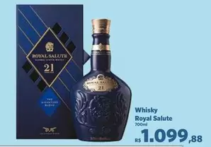 Oferta de 21 - Royal Salute - Whisky por R$1099,88 em Sam's Club