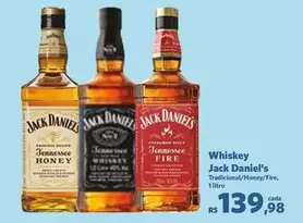 Oferta de Jack Daniel´s - Whiskey por R$139,98 em Sam's Club