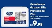 Oferta de Plus - Elite - Guardanapo De Papel Professional por R$9,98 em Sam's Club