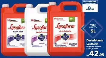 Oferta de Lysoform - Desinfectante em Sam's Club